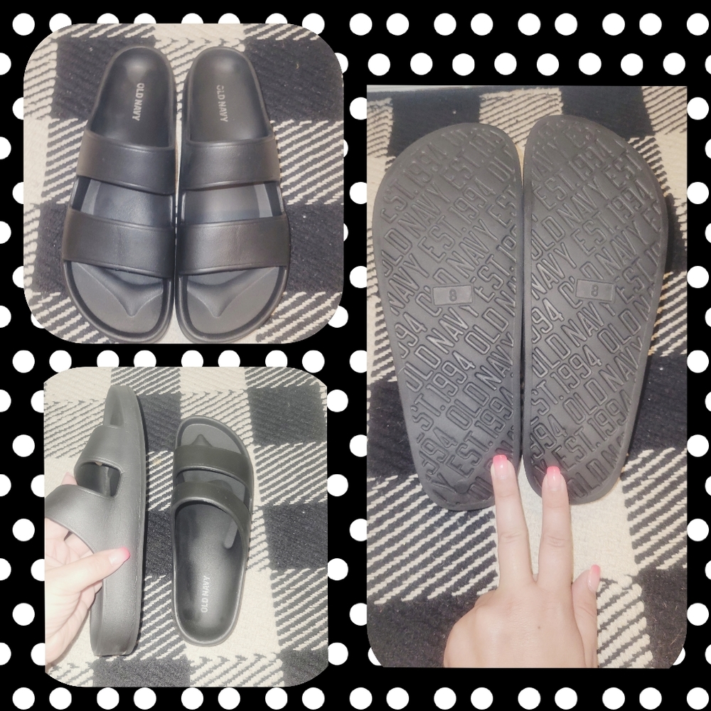Old navy double strap slide